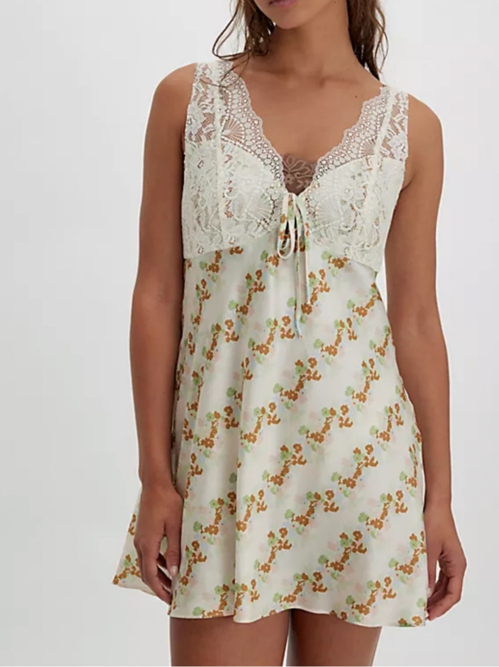 Intimately Free People Countryside Printed Mini Dress